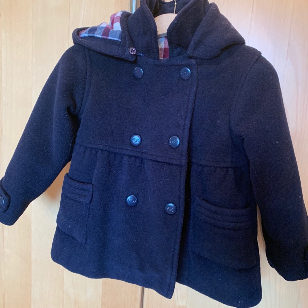 Girls winter pea coat